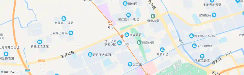 上海陆翔路宝安公路_公交站地图_上海公交_妙搜公交查询2025