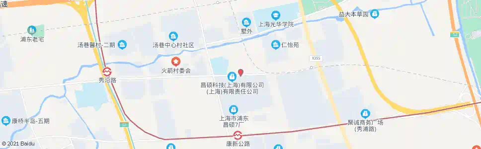 上海秀沿路(亲和源老年公寓)_公交站地图_上海公交_妙搜公交查询2025