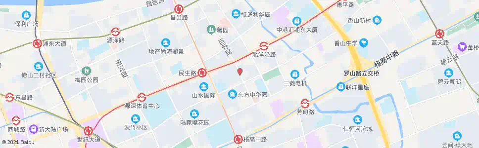 上海巨野路羽山路_公交站地图_上海公交_妙搜公交查询2025