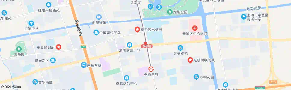 上海南奉公路金海公路_公交站地图_上海公交_妙搜公交查询2025