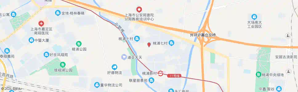 上海银杏路白丽路_公交站地图_上海公交_妙搜公交查询2025