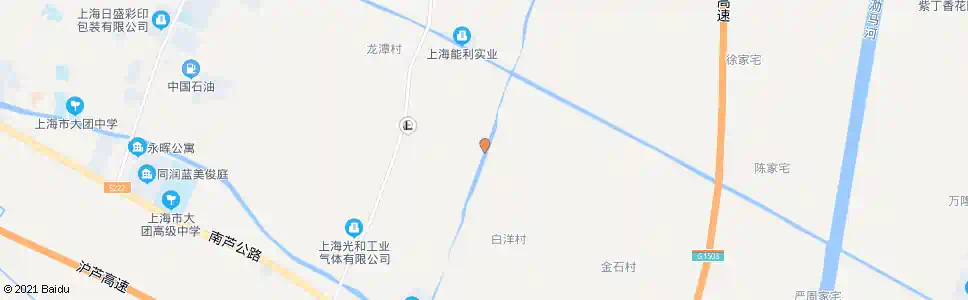 上海一号港桥_公交站地图_上海公交_妙搜公交查询2025