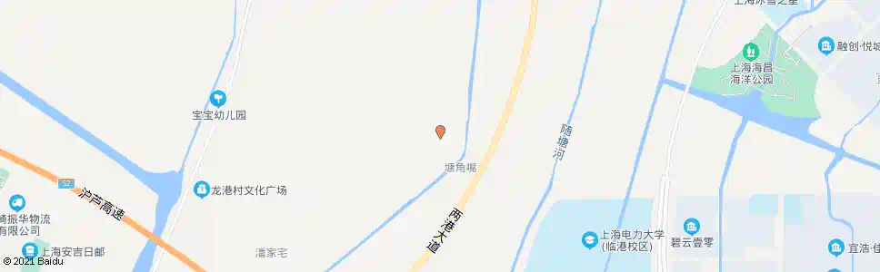 上海塘北路塘北村_公交站地图_上海公交_妙搜公交查询2025