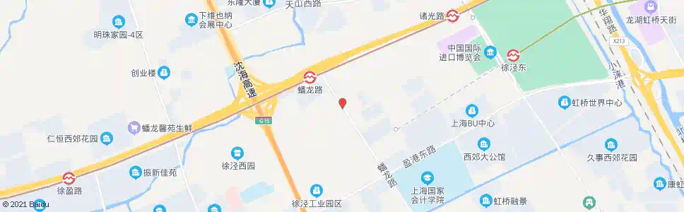 上海蟠中路蟠龙路_公交站地图_上海公交_妙搜公交查询2025