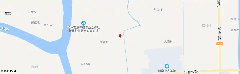 上海松金公路六里路_公交站地图_上海公交_妙搜公交查询2025