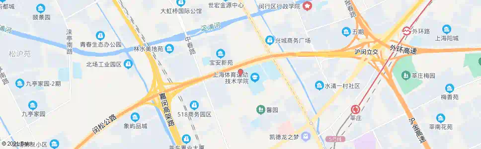 上海莘凌路南辅路_公交站地图_上海公交_妙搜公交查询2025