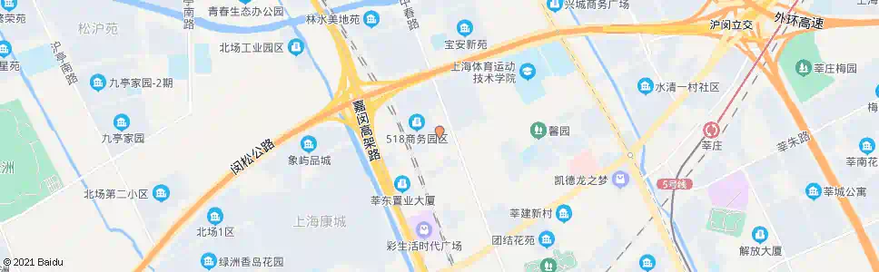上海西环路莘谭路(招呼站)_公交站地图_上海公交_妙搜公交查询2025