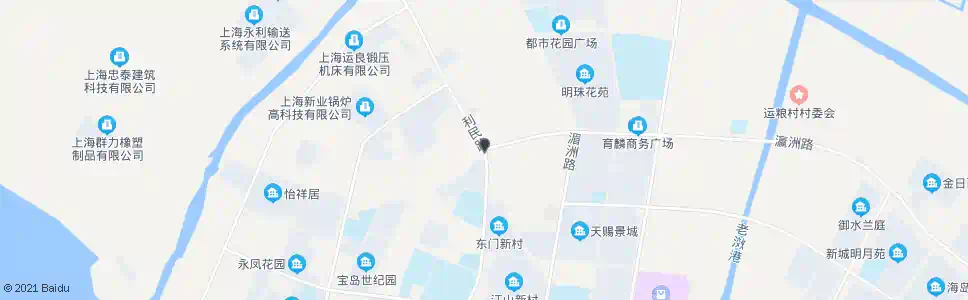 上海利民路育麟桥路_公交站地图_上海公交_妙搜公交查询2025