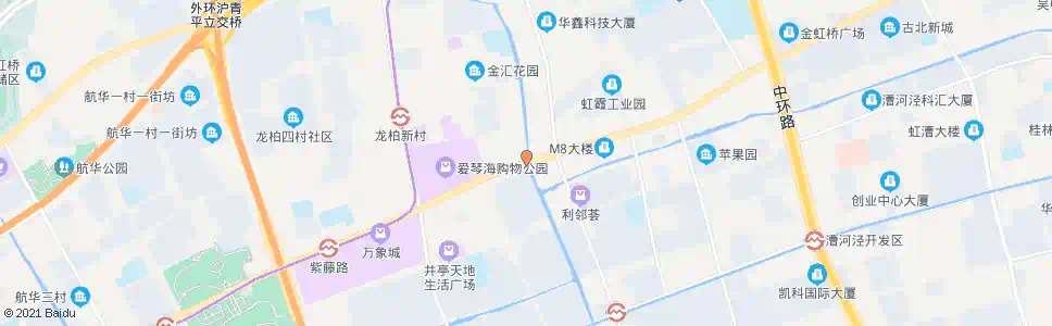上海吴中路合川路_公交站地图_上海公交_妙搜公交查询2025
