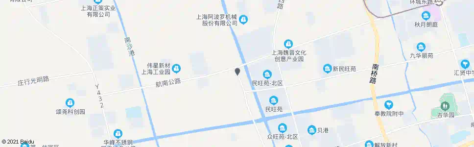 上海沪杭公路航南公路_公交站地图_上海公交_妙搜公交查询2025