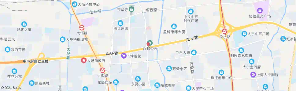 上海原平路永和小区_公交站地图_上海公交_妙搜公交查询2025
