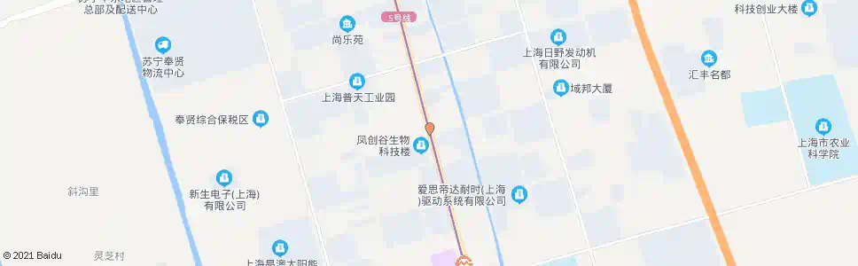 上海程河浜_公交站地图_上海公交_妙搜公交查询2025