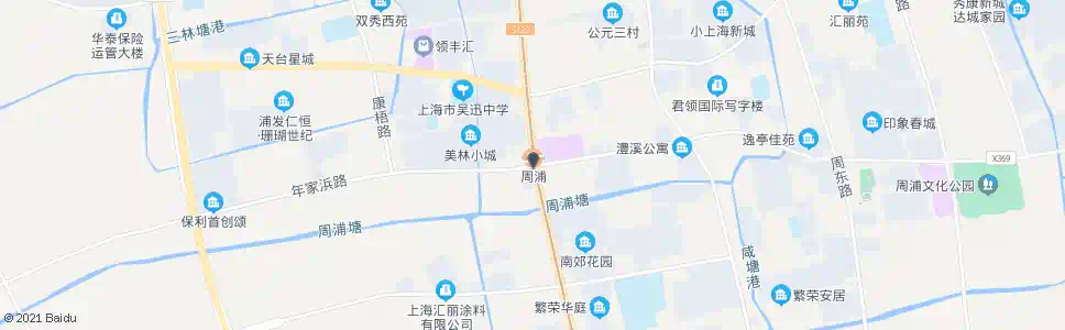 上海沪南公路年家浜路_公交站地图_上海公交_妙搜公交查询2025