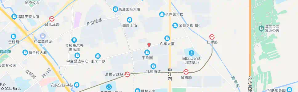 上海金豫路川桥路_公交站地图_上海公交_妙搜公交查询2025