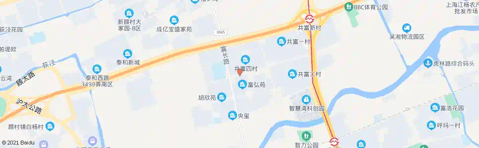 上海富长路共富路_公交站地图_上海公交_妙搜公交查询2025