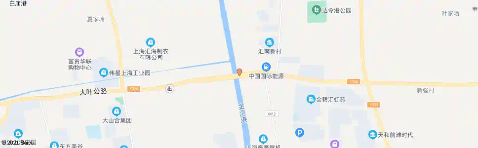 上海南奉公路金汇港桥_公交站地图_上海公交_妙搜公交查询2025
