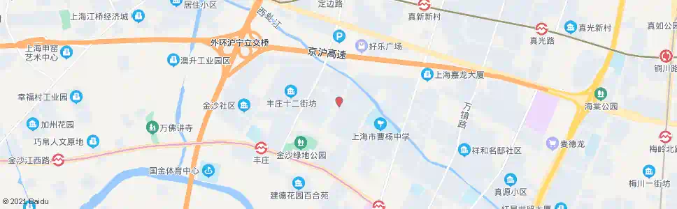 上海丰庄路新侯路_公交站地图_上海公交_妙搜公交查询2025