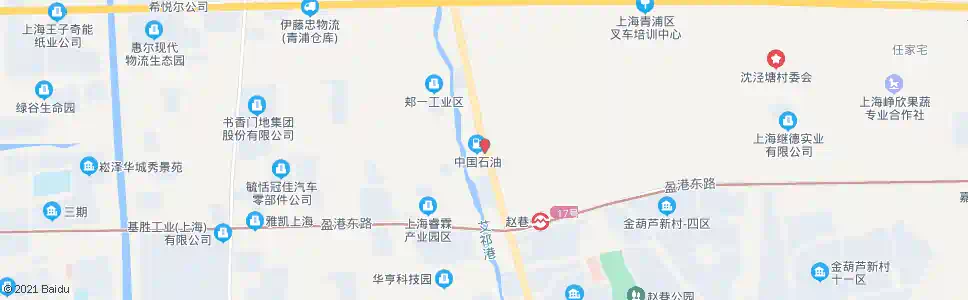 上海赵重公路上达河桥_公交站地图_上海公交_妙搜公交查询2025