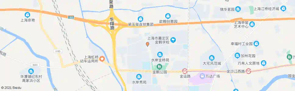 上海鹤霞路金耀路_公交站地图_上海公交_妙搜公交查询2025