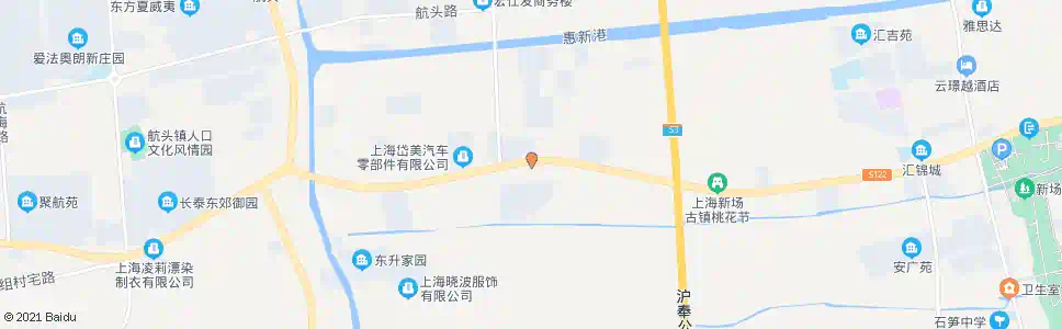 上海大麦湾_公交站地图_上海公交_妙搜公交查询2025