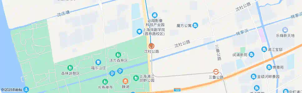 上海沈杜公路站_公交站地图_上海公交_妙搜公交查询2025