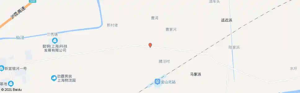 上海万枫路_公交站地图_上海公交_妙搜公交查询2025