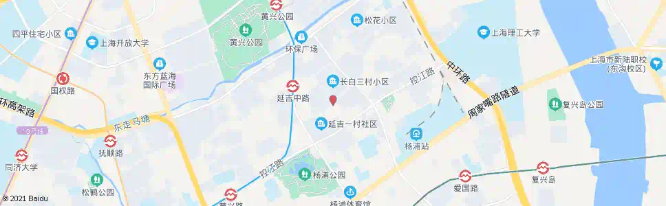 上海延吉东路水丰路_公交站地图_上海公交_妙搜公交查询2025