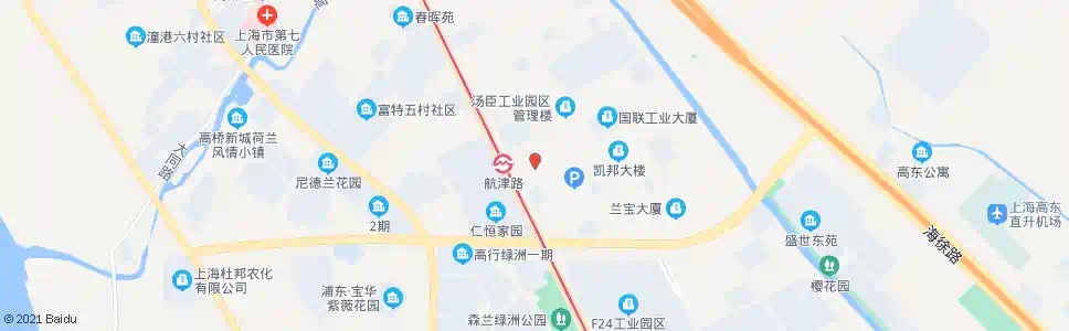 上海美盛路富特西一路_公交站地图_上海公交_妙搜公交查询2025