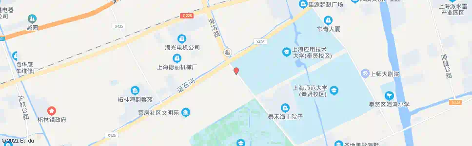 上海海湾路奉柘公路_公交站地图_上海公交_妙搜公交查询2025