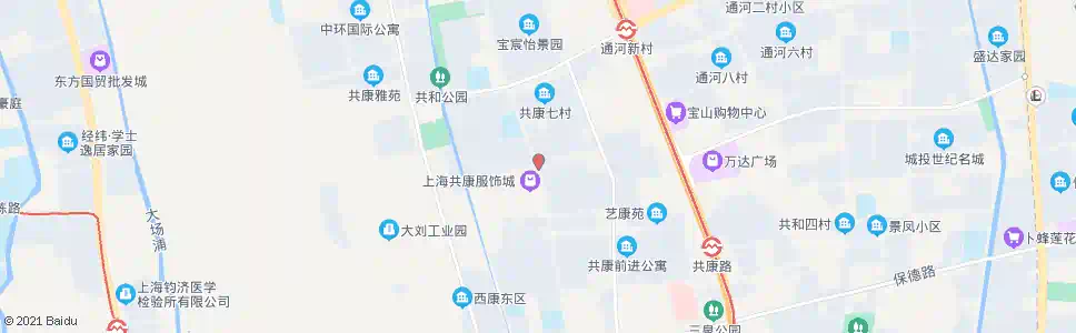 上海长临路共康八村_公交站地图_上海公交_妙搜公交查询2025