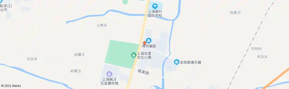 上海陈家湾_公交站地图_上海公交_妙搜公交查询2025