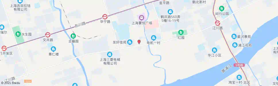 上海碧江路江川路(招呼站)_公交站地图_上海公交_妙搜公交查询2025
