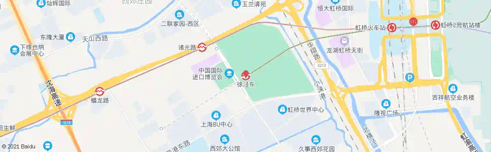 上海地铁2号线徐泾东_公交站地图_上海公交_妙搜公交查询2025