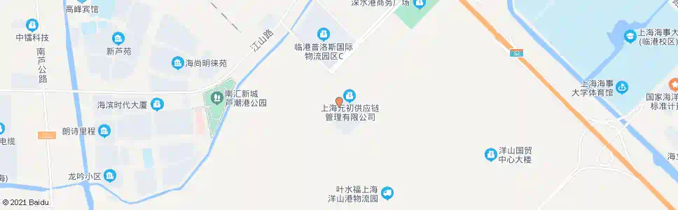 上海港茂路汇港路_公交站地图_上海公交_妙搜公交查询2025