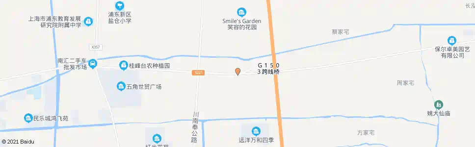上海下盐路陆楼村东路_公交站地图_上海公交_妙搜公交查询2025
