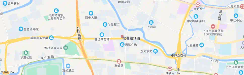上海北翟路淞虹路(屈家桥)_公交站地图_上海公交_妙搜公交查询2025