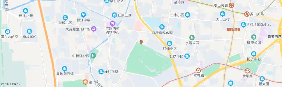 上海虹古路青溪路_公交站地图_上海公交_妙搜公交查询2025