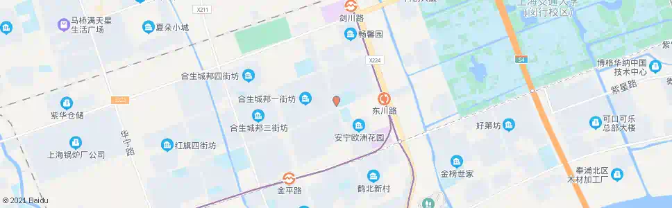 上海安宁路景谷路_公交站地图_上海公交_妙搜公交查询2025