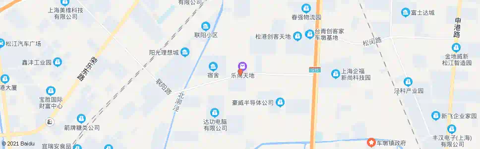 上海南乐路茸江路_公交站地图_上海公交_妙搜公交查询2025