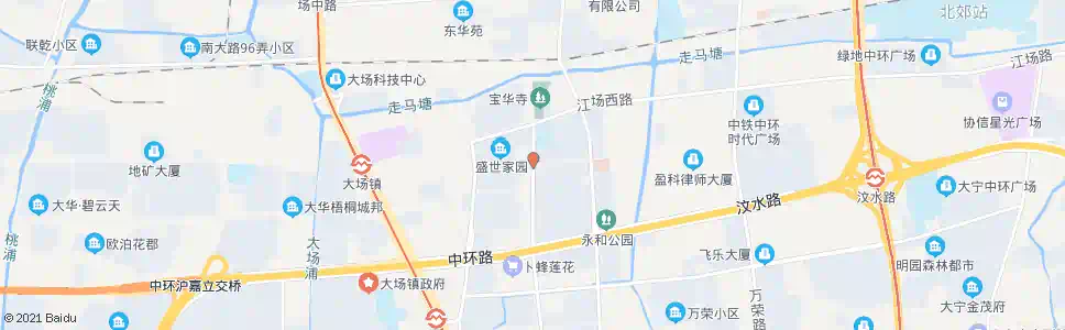 上海高平路交城路_公交站地图_上海公交_妙搜公交查询2025
