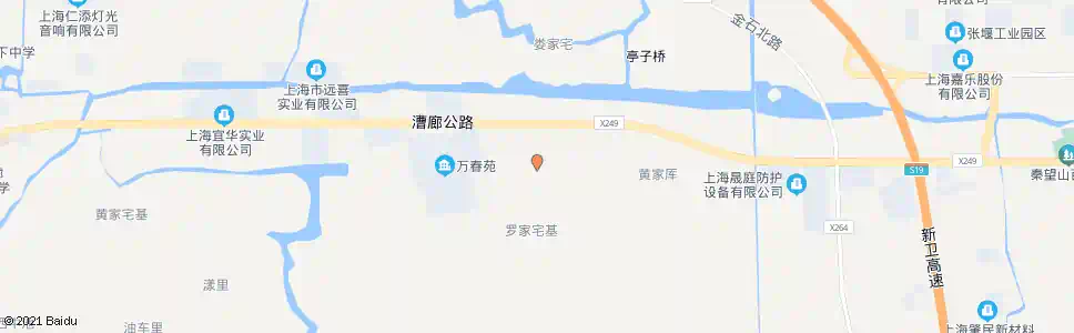 上海亭卫公路漕廊公路(招呼站)_公交站地图_上海公交_妙搜公交查询2025
