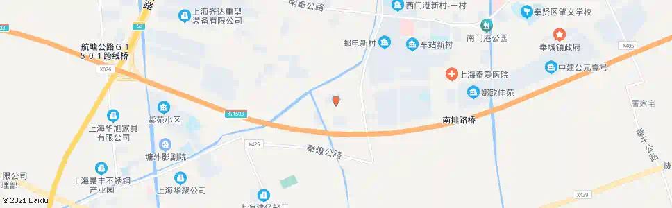 上海南团公路城南路_公交站地图_上海公交_妙搜公交查询2025