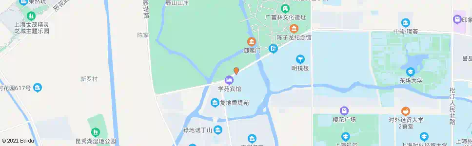 上海三新北路广富林路_公交站地图_上海公交_妙搜公交查询2025