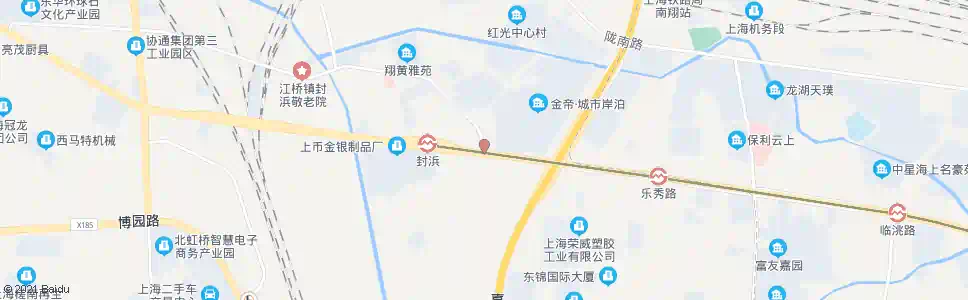 上海曹安公路星华公_公交站地图_上海公交_妙搜公交查询2025