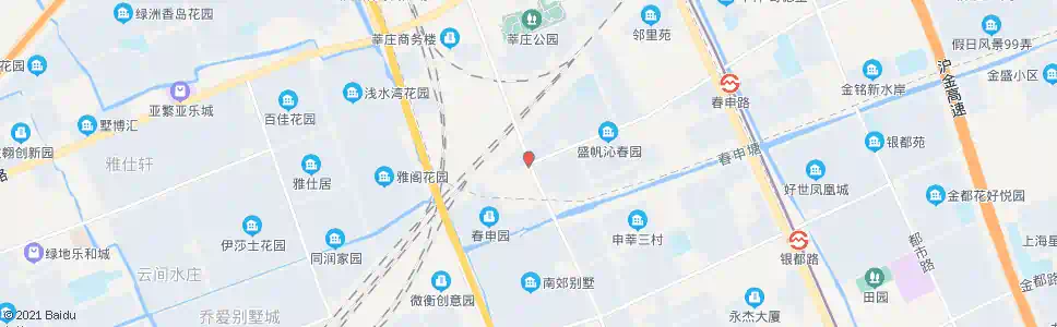 上海沁春路中春路_公交站地图_上海公交_妙搜公交查询2025