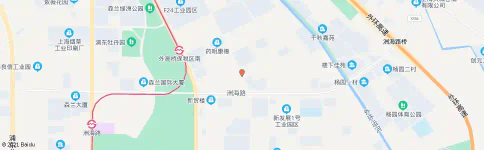 上海富特中路爱都路_公交站地图_上海公交_妙搜公交查询2025