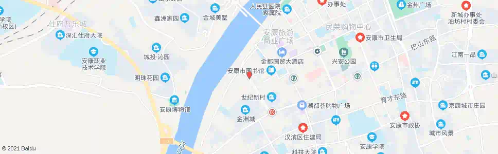 安康兴安西路_公交站地图_安康公交_妙搜公交查询2025