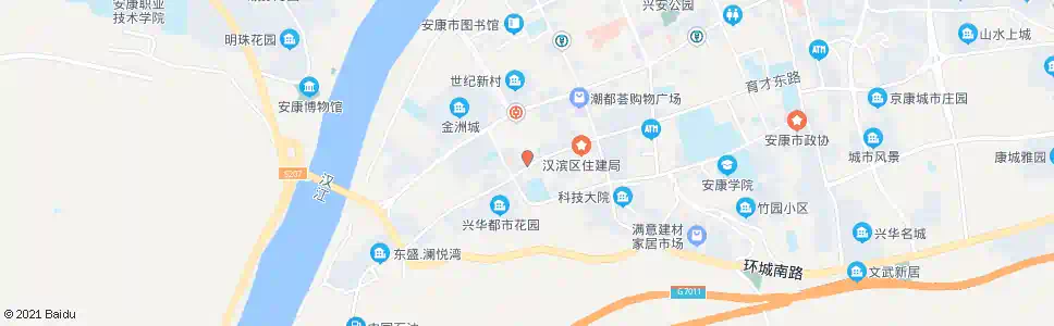 安康汉滨区疾病控制中心_公交站地图_安康公交_妙搜公交查询2025