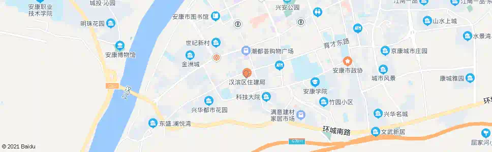 安康汉滨区城建局_公交站地图_安康公交_妙搜公交查询2025