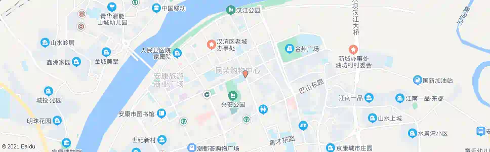 安康解放路_公交站地图_安康公交_妙搜公交查询2025